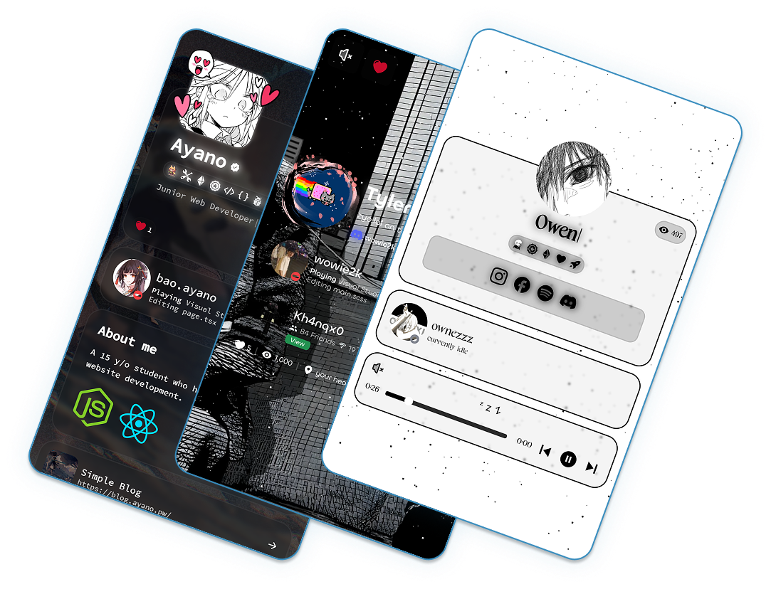 Mobile Profile View